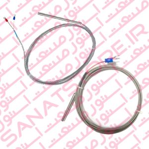 ترموکوپل نوع K با سیم رابط ساده