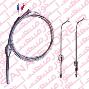 ترموکوپل نوع K با سیم رابط طرح اسکوتی