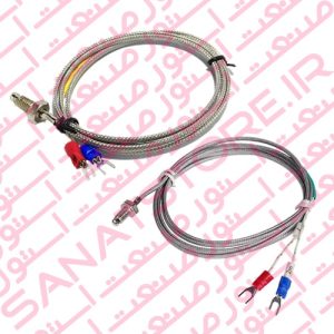 ترموکوپل نوع K با سیم رابط طرح تایوانی