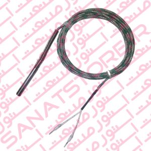 ترموکوپل نوع K با سیم رابط فنر دار