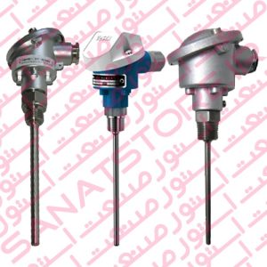 سنسور دما PT100 هد دار ترانسمیتری