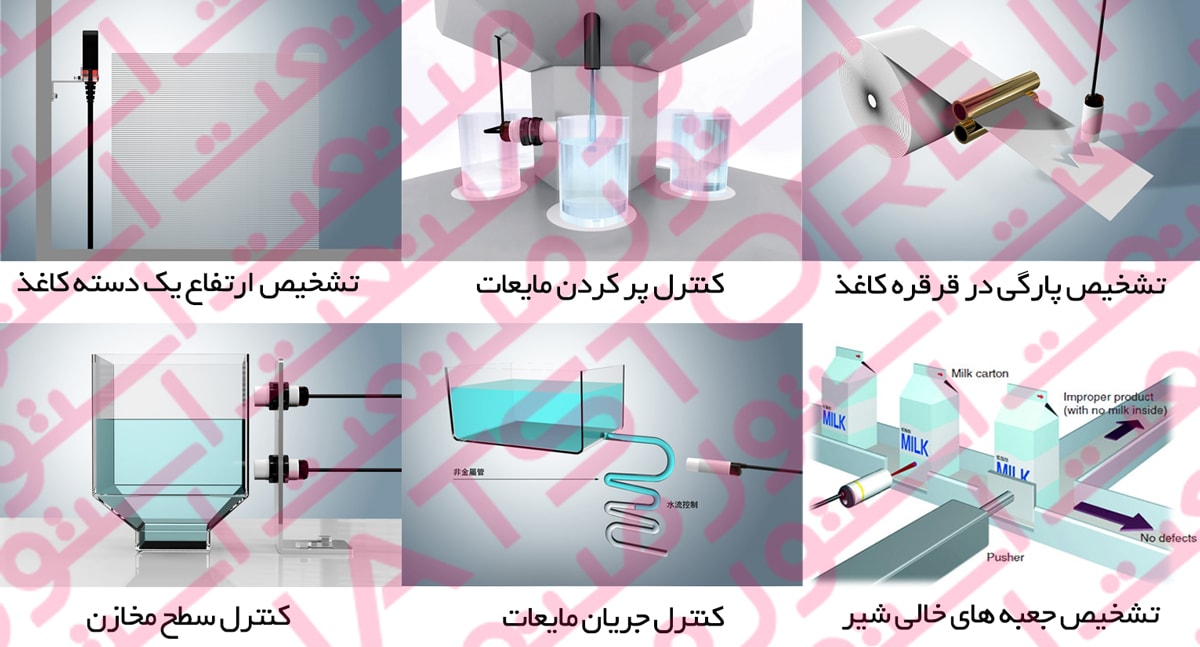 کاربرد و مصارف سنسور های خازنی