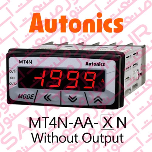 Autonics Panel Meter MT4N-AA Model Only Display Without Output
