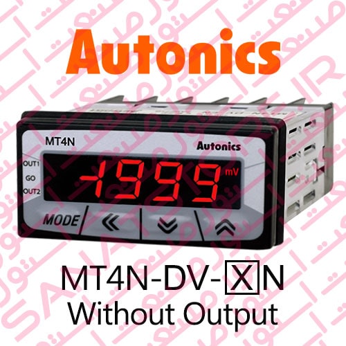 Autonics Panel Meter MT4N-DV Model Only Display Without Output